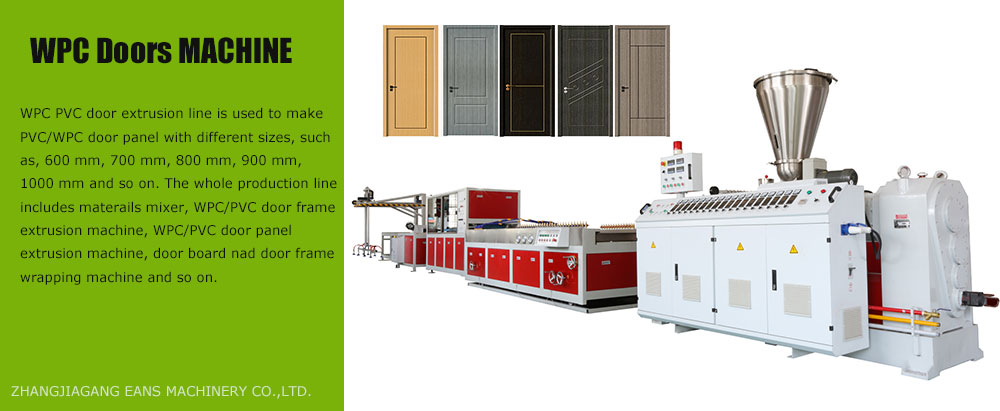 L&iacute;nea de producci&oacute;n de puertas WPC
