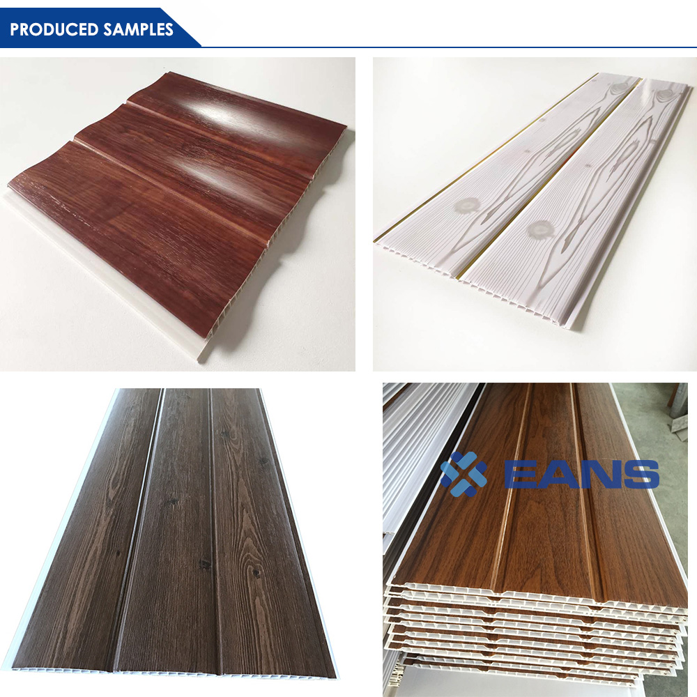 Línea de producción de paneles de pared de techo de PVC de China