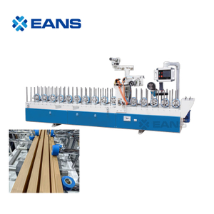 Máquina laminadora de paneles de rejilla estriada WPC de alta calidad