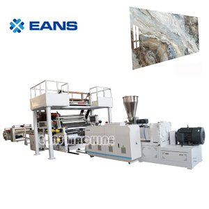 Máquina para fabricar láminas de mármol de PVC superior