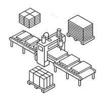 Línea de producción de tubos de plástico