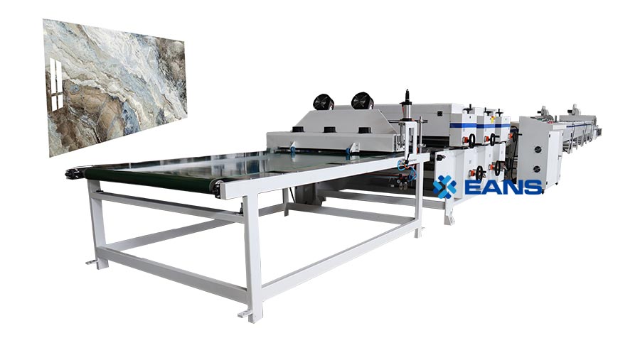 L&iacute;nea de revestimiento de l&aacute;minas de m&aacute;rmol de PVC