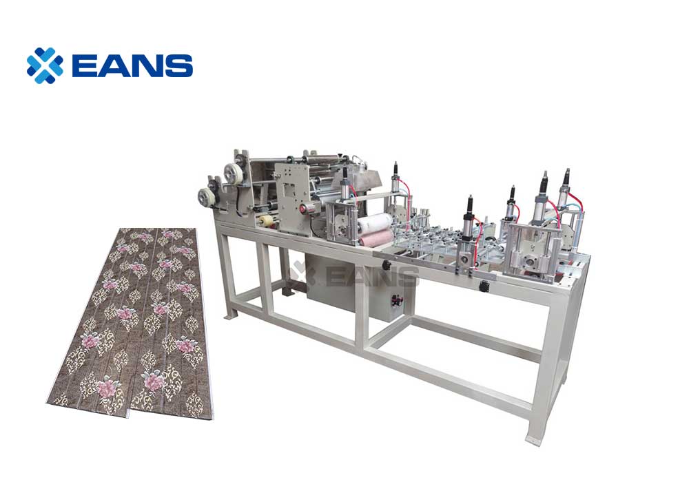 M&aacute;quina laminadora de paneles de PVC 