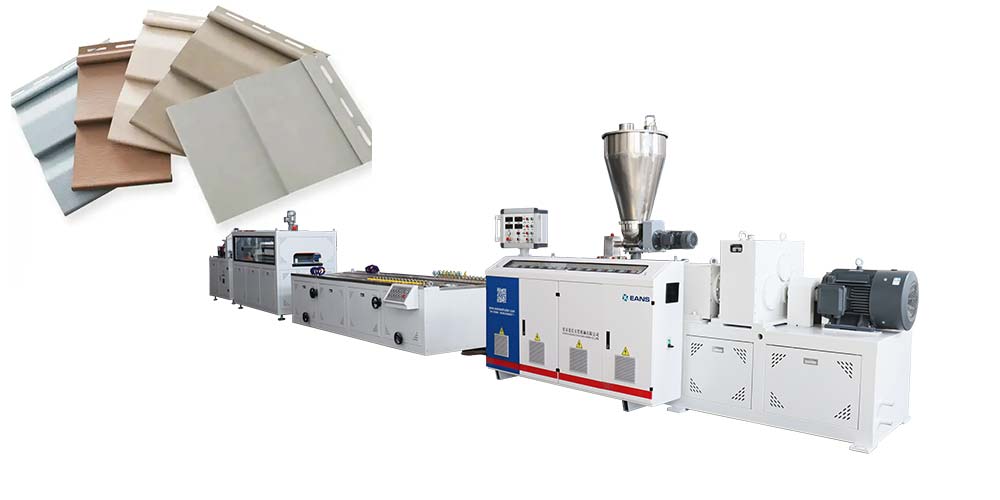 M&aacute;quina para fabricar paneles de sofito de PVC