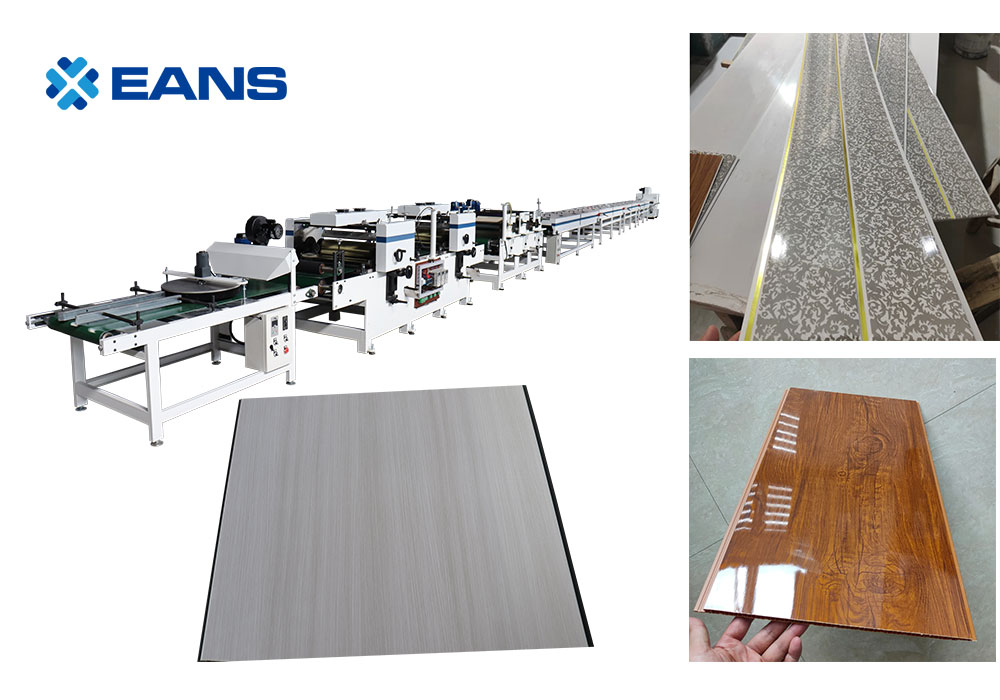 l&iacute;nea de revestimiento de paneles de pared de pvc