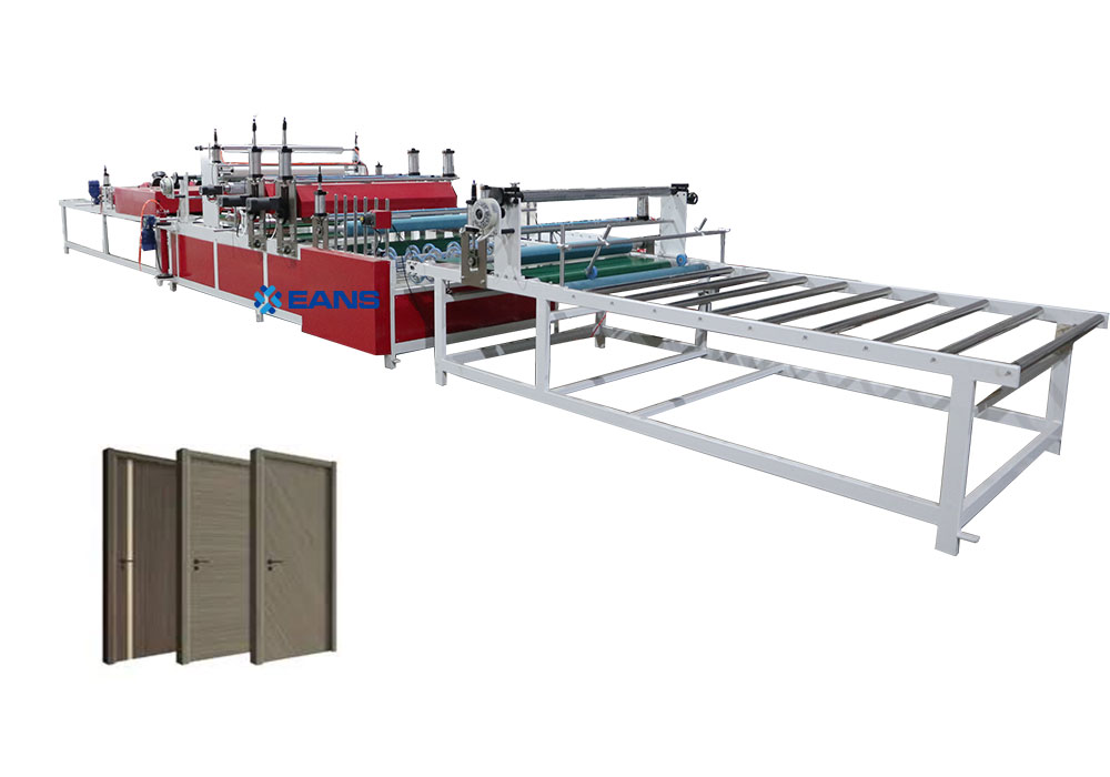 m&aacute;quina de laminaci&oacute;n de puertas wpc